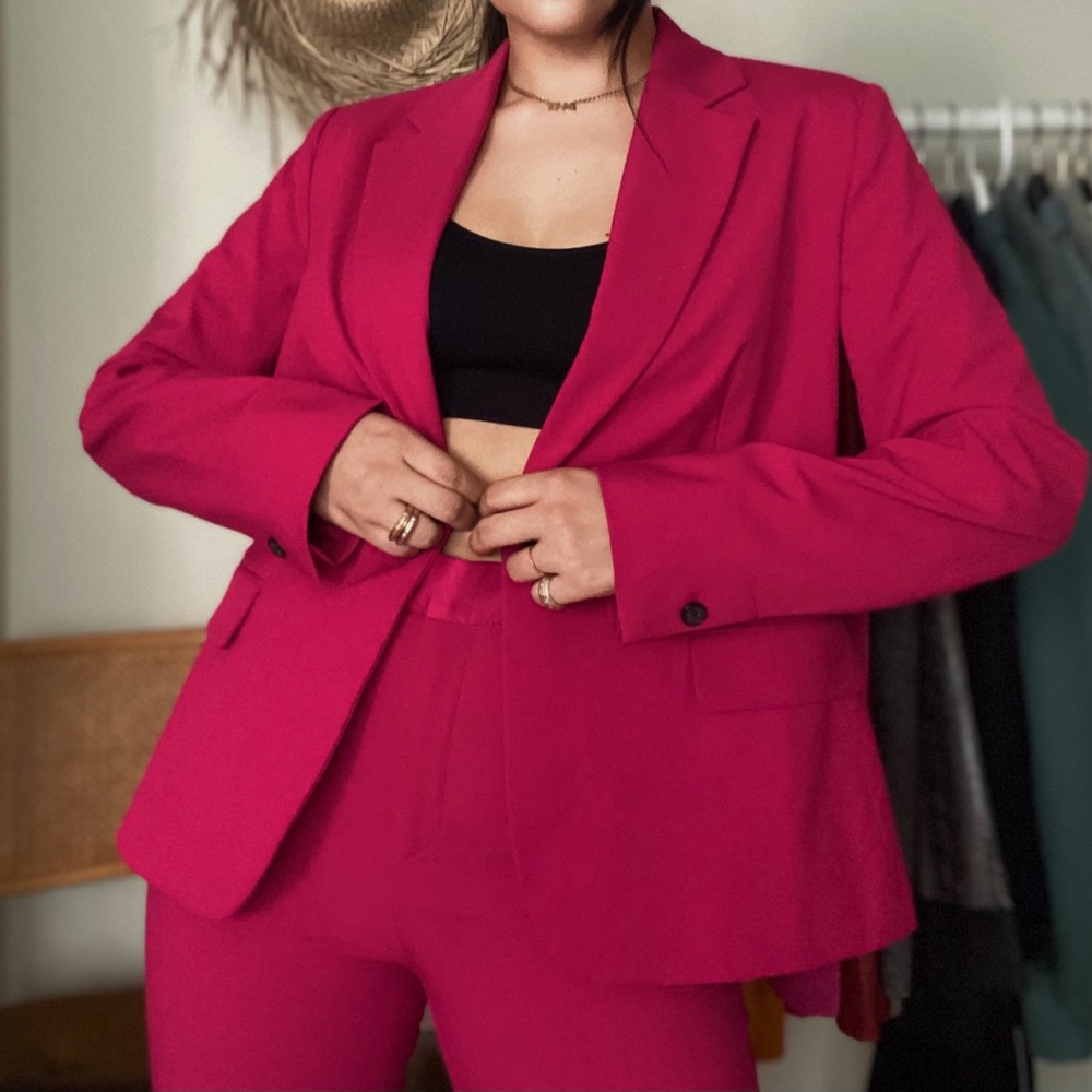 Fuchsia Blazer